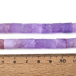 Dyed Natural White Jade Beads Strands&nbsp;G-Q606-77A-03