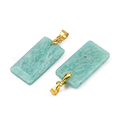 Natural Amazonite Faceted Pendants&nbsp;G-L623-03G-04