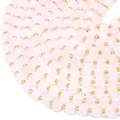 Natural Rose Quartz Beads Strands&nbsp;G-K389-E34-01