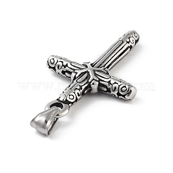 Retro 304 Stainless Steel Big Pendants&nbsp;STAS-I205-21AS-A