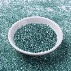 MIYUKIラウンドロカイユビーズ  日本製シードビーズ  11/0  （rr2445)透明な海の泡の光沢  2x1.3mm  穴：0.8mm  約50000個/ポンド&nbsp;SEED-G007-RR2445