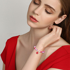 60Pcs 3 Colors Zinc Alloy Enamel Pendants&nbsp;ENAM-SC0008-26