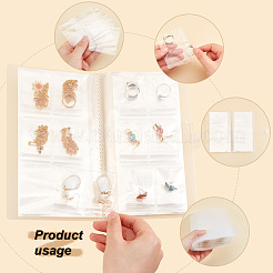 1Pc Rectangle PP Plastic Jewelry Storage Albums&nbsp;AJEW-PH0003-41