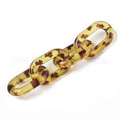 Transparent Acrylic Linking Rings&nbsp;OACR-S036-006B-A02