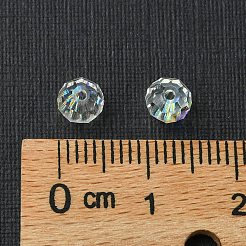プレシオサ®クリスタルビーズ  チェコクリスタル  451 19 602 ラウンド  00030 200 クリスタル アブ  5mm  穴：1mm&nbsp;Y-PRC-BB5-00030-200