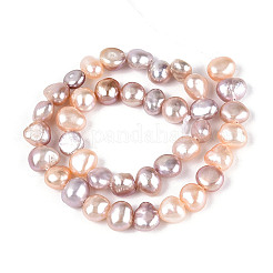 Natural Cultured Freshwater Pearl Beads Strands&nbsp;PEAR-N027-01A