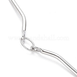 Non-Tarnish 304 Stainless Steel Twist Bar Link Chain Bracelet&nbsp;BJEW-K226-06P