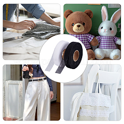 4 Rolls 2 Colors Double-sided Non Woven Fabric Fusing Tape Adhesive Hem Tape&nbsp;DIY-HY0002-88B