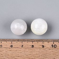 透明樹脂UV反応性ビーズ  色が変わるビーズ  ラウンド  フラミンゴ  15.5~16mm  穴：2mm&nbsp;RESI-Q234-08A-07