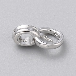 925 Sterling Silver Pendant Bails&nbsp;STER-WH0010-45