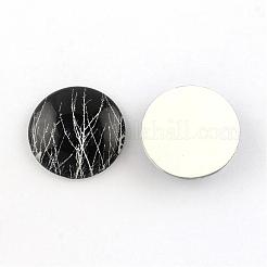 Glass Cabochons&nbsp;GGLA-Q041-25mm-CM
