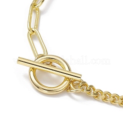 304 Stainless Steel Cross Charm Bracelet&nbsp;BJEW-JB10029