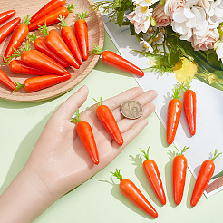 24Pcs LDPE Carrot Display Decorations&nbsp;DJEW-SP0001-62