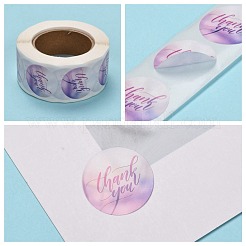 1 Inch Thank You Stickers&nbsp;X-DIY-G025-J12