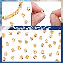 50Pcs Brass Spacer Beads&nbsp;KK-PH0006-36G
