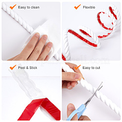 5M PVC Self-Adhesive Flexible Molding Trim&nbsp;AJEW-WH0016-44B