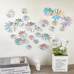 Sunflower Self-Adhesive 3D Paper Wall Stickers&nbsp;DIY-WH0349-148