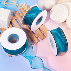 3 Rolls Polyester Organza Ribbons&nbsp;SRIB-TA0001-26B