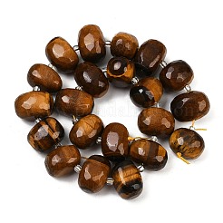 Natural Tiger Eye Beads Strands&nbsp;G-F796-B02-01