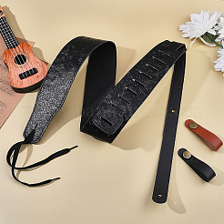 3Pcs 3 Styles PU Leather Adjustable Guitar Shoulder Strap&nbsp;AJEW-CL0003-60