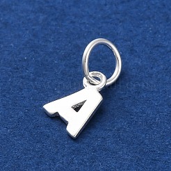 925 Sterling Silver Letter Charms&nbsp;LS-STER-C012-01S-A