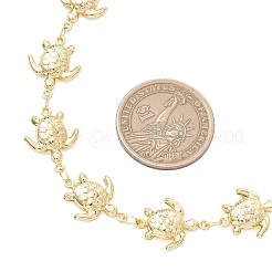 Ocean 304 Stainless Steel Turtle Link Chain Necklaces for Women&nbsp;NJEW-JN05928