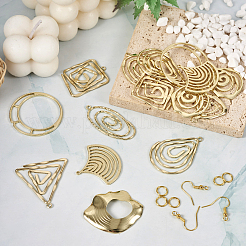 DIY Geometry Earring Making Kit&nbsp;DIY-TA0005-30