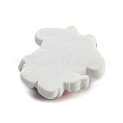 Opaque Resin Cute Puppy Cabochons&nbsp;CRES-P026-B04