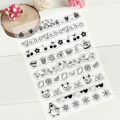 PVC Plastic Stamps&nbsp;DIY-WH0167-56-166