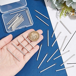 nicraftale 30Pcs 304 Stainless Steel Pendants&nbsp;STAS-UN0053-16