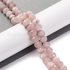 Natural Madagascar Rose Quartz Beads Strands&nbsp;G-K380-A11-01