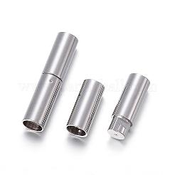 変色しにくい304ステンレススチール製バヨネット留め具  コラム  ステンレス鋼色  21x5mm  穴：4mm&nbsp;STAS-F108-12P-4mm