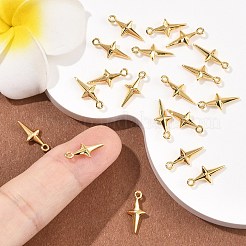 SHEGRACE Brass Star Charms&nbsp;XGR0167G-104G
