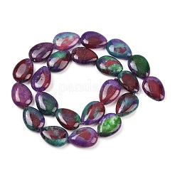 Two Tone Natural White Jade Beads Strands&nbsp;G-Z105-B01-01F
