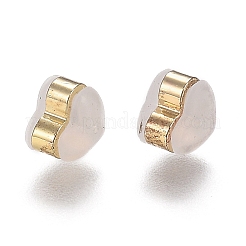 Heart Silicone Ear Nuts&nbsp;LS-SIL-N003-05G