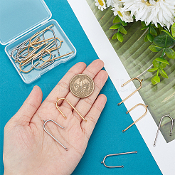 304 Stainless Steel Asymmetric Length Chandelier Component Links&nbsp;STAS-UN0011-59