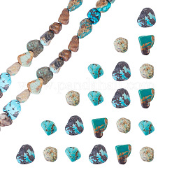 1 Strand Natural HuBei Turquoise Beads Strands&nbsp;G-TA0003-48