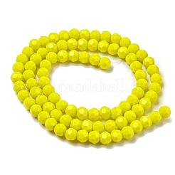 Opaque Glass Beads Stands&nbsp;EGLA-A035-P4mm-D04