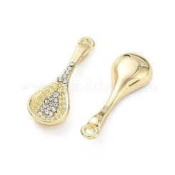 Alloy Rhinestone Pendants&nbsp;FIND-D044-15G