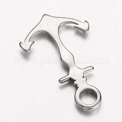 304 Stainless Steel Pendants&nbsp;STAS-E133-038ASA