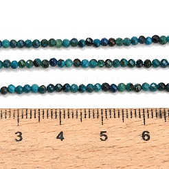 Natural Chrysocolla Beads Strands&nbsp;GG-CBA77FB-B12-2mm