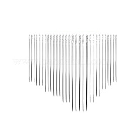 30Pcs Galvanized Iron Self Threading Hand Sewing Needles&nbsp;TOOL-NH0001-02A