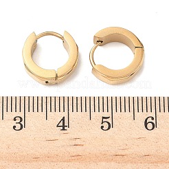 304 Stainless Steel Hoop Earrrings for Women&nbsp;EJEW-U066-02G