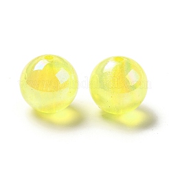 アクリルビーズ  ABカラーメッキ  ぐるぐる  ミックスカラー  19.5mm  穴：3mm  約109個/500g&nbsp;OACR-A013-01