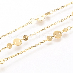 Brass Cable Chains&nbsp;CHC-G011-11G