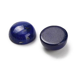 天然のラピスラズリのカボションを染めた  半円/ドーム  グレードAA  10x4.5mm&nbsp;G-K403-01-10mm