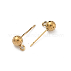 304 Stainless Steel Stud Earring Findings&nbsp;STAS-P448-11B-G