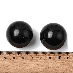 Natural Obsidian No Hole Sphere Beads&nbsp;G-I367-05-08