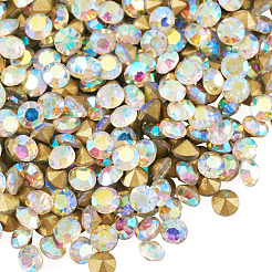 1 Bag Pointed Back Glass Rhinestone Cabochons&nbsp;RGLA-TADJ0001-01A-07