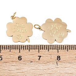304 Stainless Steel Pendants&nbsp;STAS-D212-03A-G